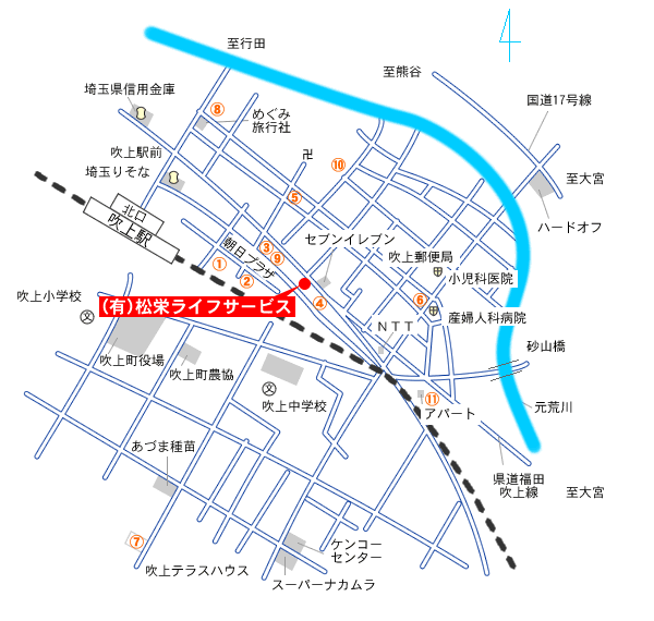 駐車場所在地